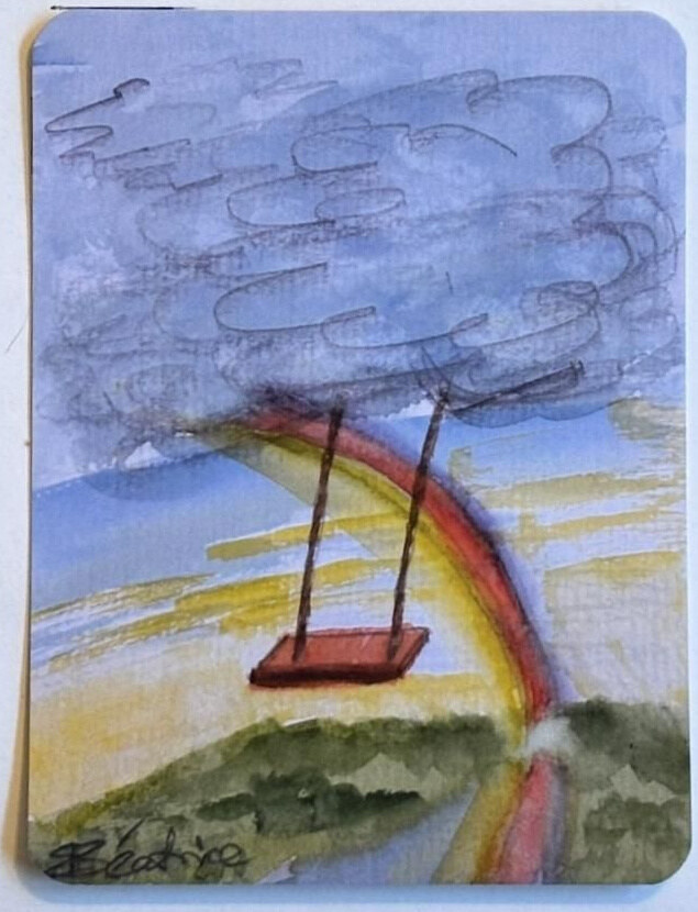 STIMULI Kunstkarte 2 – Werk von Béatrice Beyeler