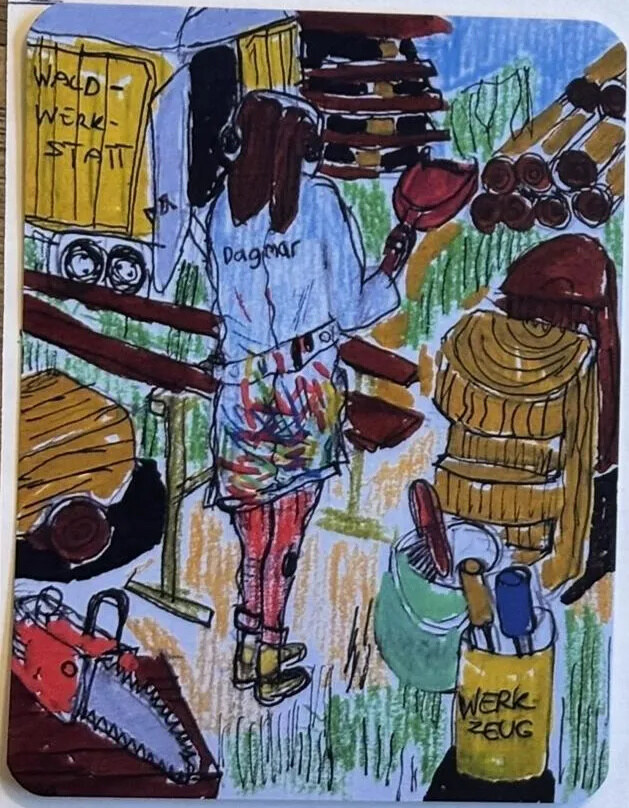 STIMULI Kunstkarte 22 – Werk von Clemens Wild