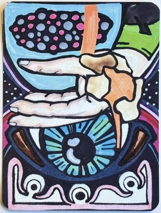 STIMULI Kunstkarte 38 – Werk von Carrie Hofstetter