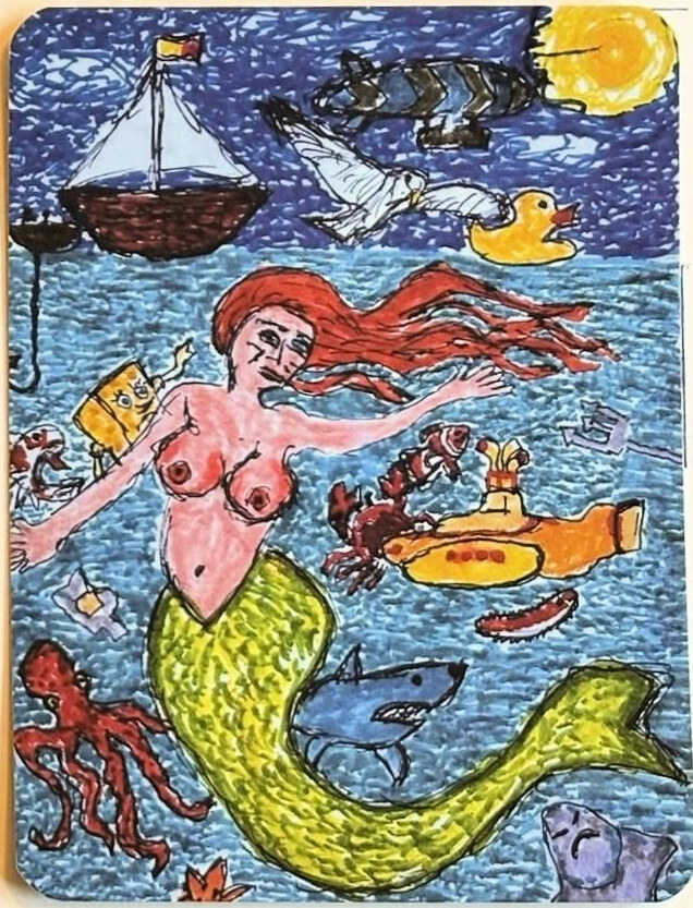 STIMULI Kunstkarte 48 – Werk von Sämi Kalbermatten