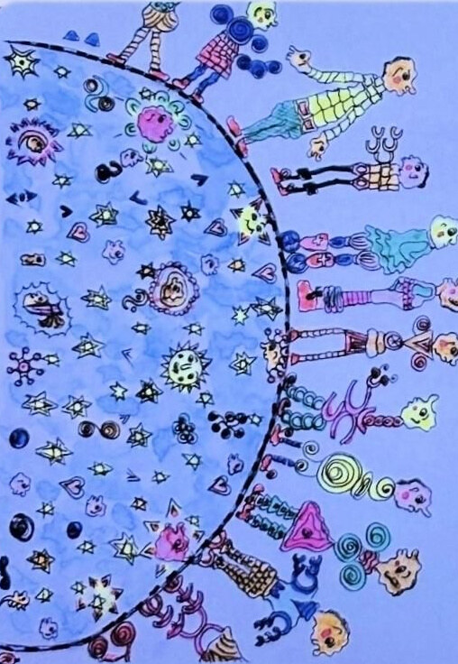 STIMULI Kunstkarte 55 – Werk von Ringgi Oechslin