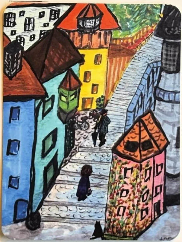 STIMULI Kunstkarte 62 – Werk von Hildegard Eggenschwiler