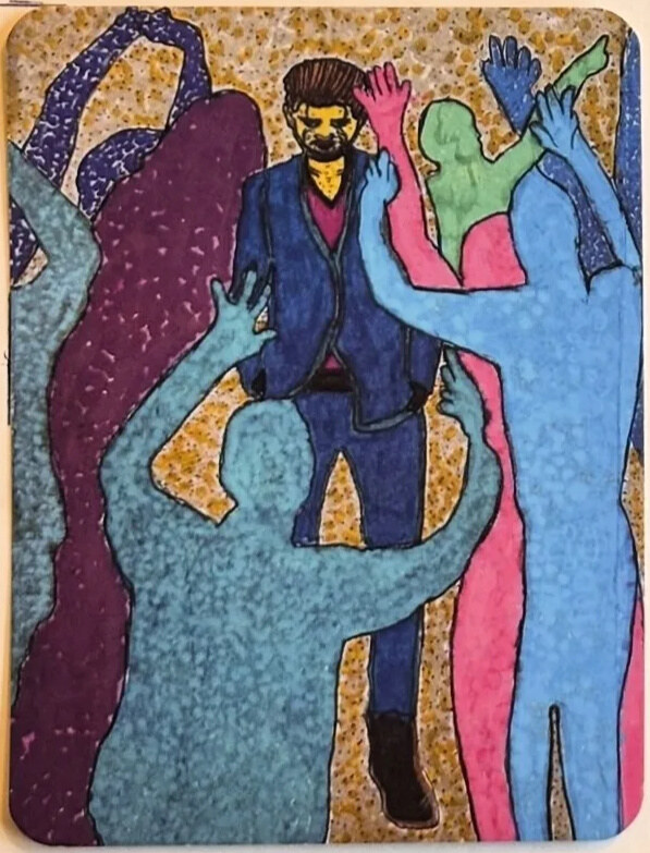 STIMULI Kunstkarte 73 – Werk von Melinda Melcher