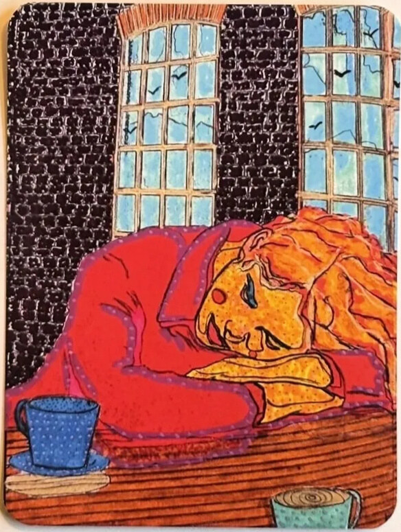 STIMULI Kunstkarte 74 – Werk von Melinda Melcher